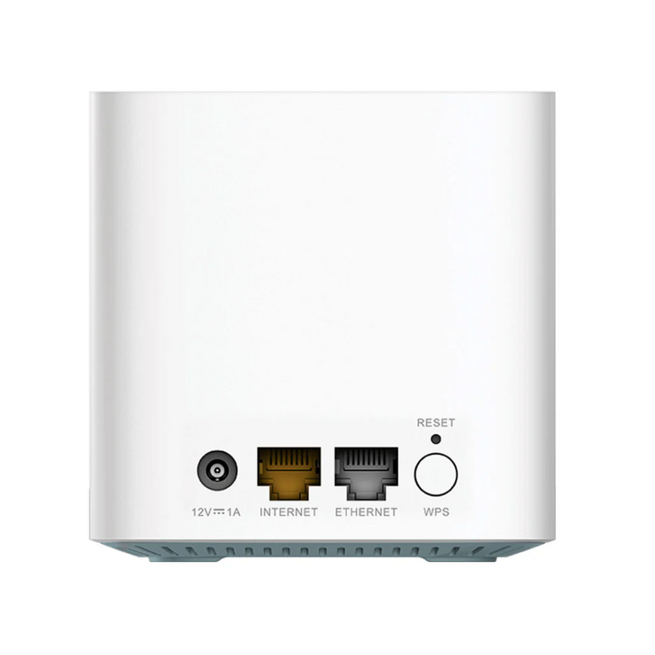 D-LINK M15-2, Router Mesh WIFI 6 AX1500 doble banda 1201Mbps (5GHZ) 300Mbps (2.4GHZ) Pack x 2