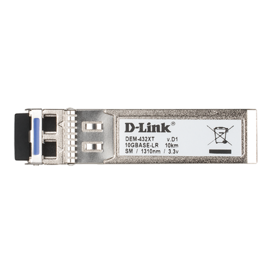 D-LINK DEM-432XT TRANSMISOR SFP+ 10GBPS MONOMODO 10KM