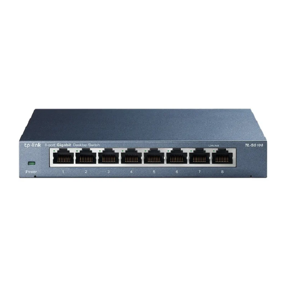 TP-LINK SG108 SWITCH 8 PUERTOS RJ45 GIGABIT