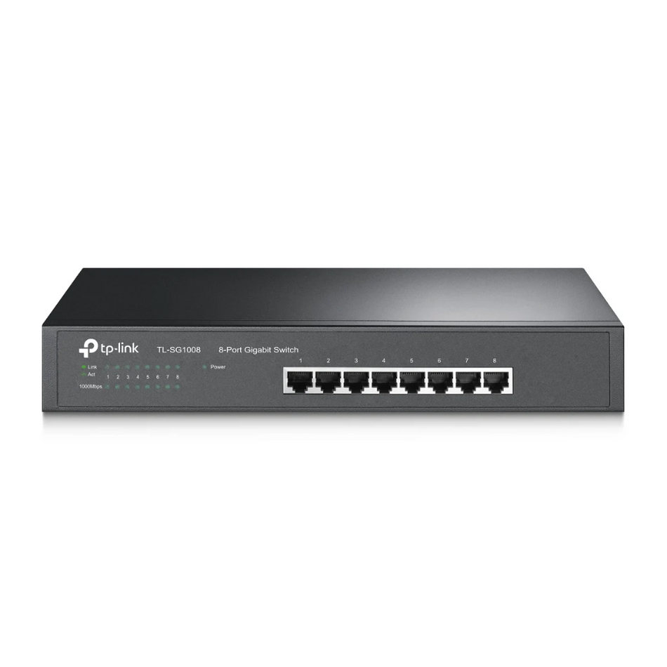 TP-LINK SG1008 SWITCH 8 PUERTOS GIGABIT RJ45