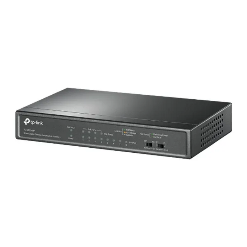 P-LINK SG1008P SWITCH 8 PUERTOS GIGABIT 4P POE+