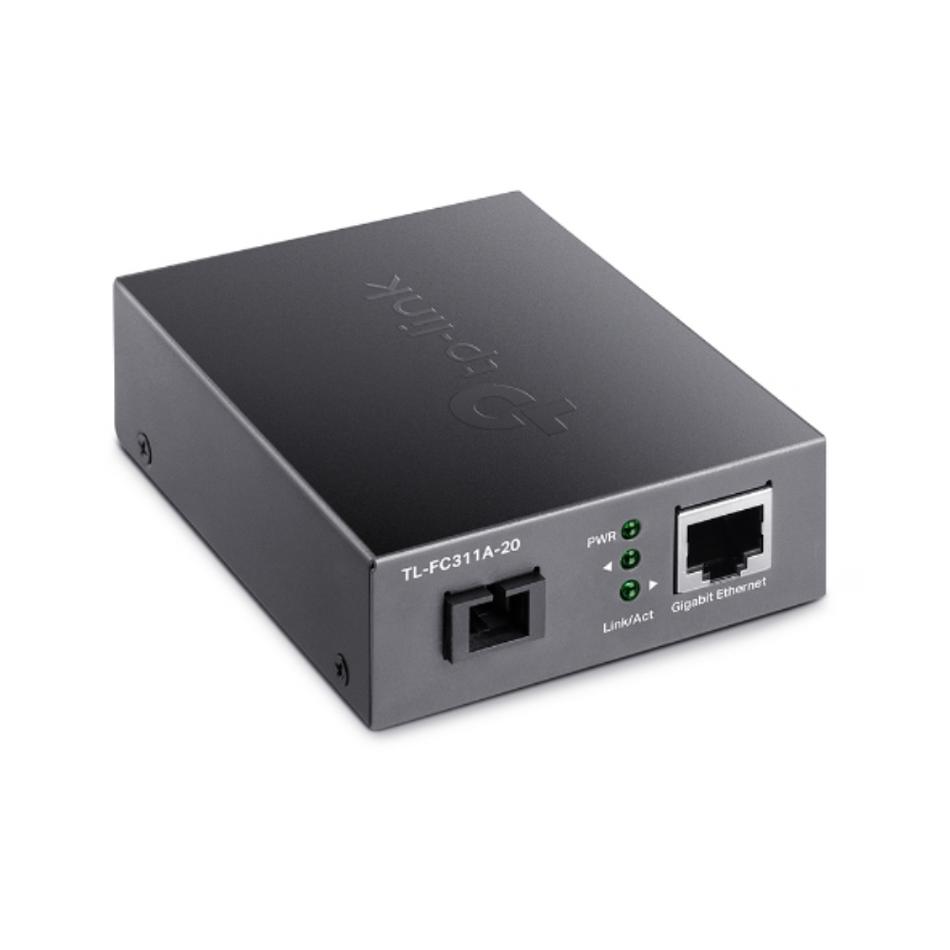 Media converter gigabit de fibra SC TP-LINK TL-FC311A-20 WDM monomodo 20KM
