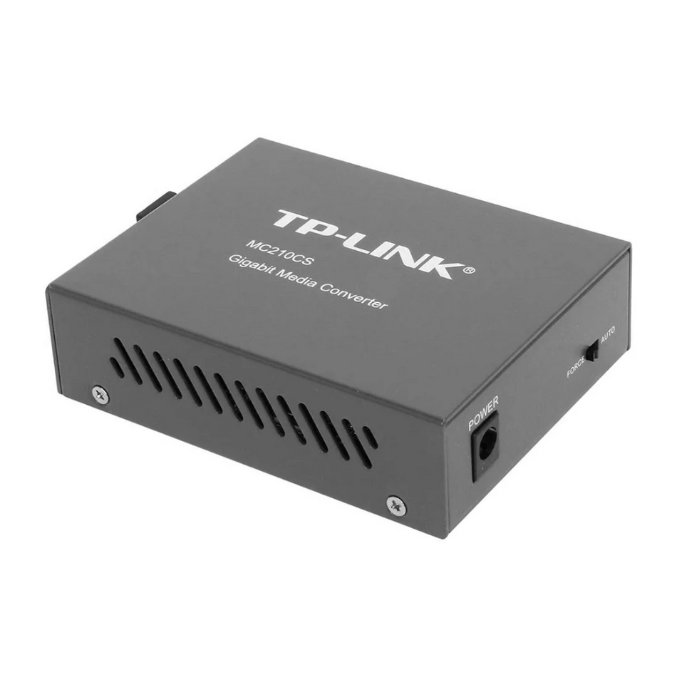 Media converter gigabit de fibra SC TP-LINK MC210CS monomodo 15km