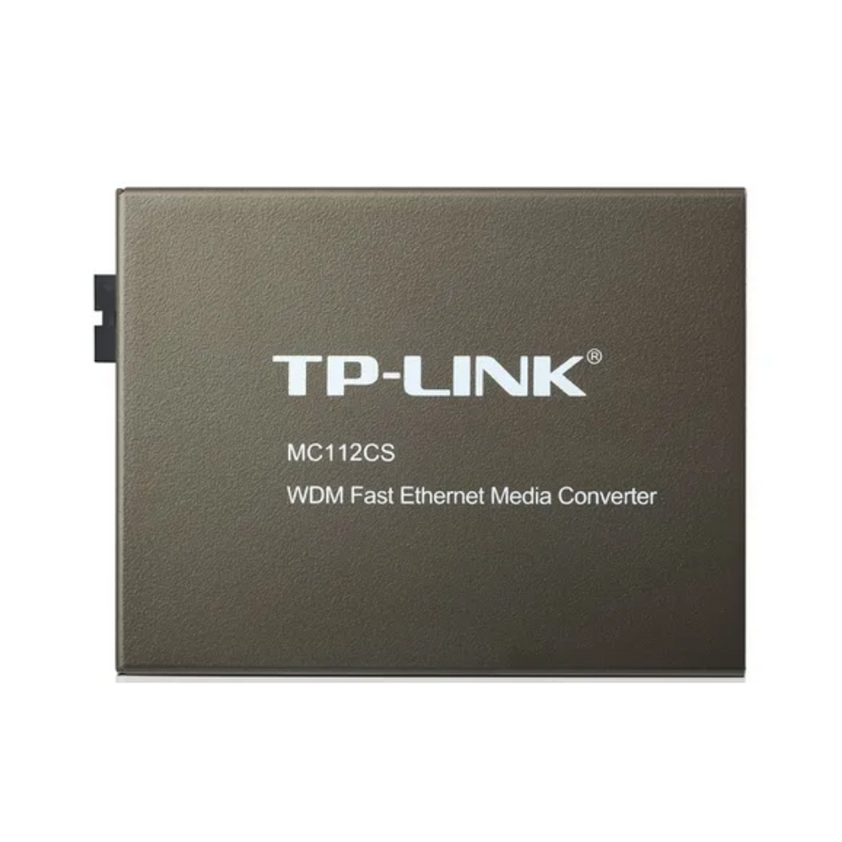 TP-LINK MC112CS MEDIA CONVERTER WDM 10/100MBPS 20KM