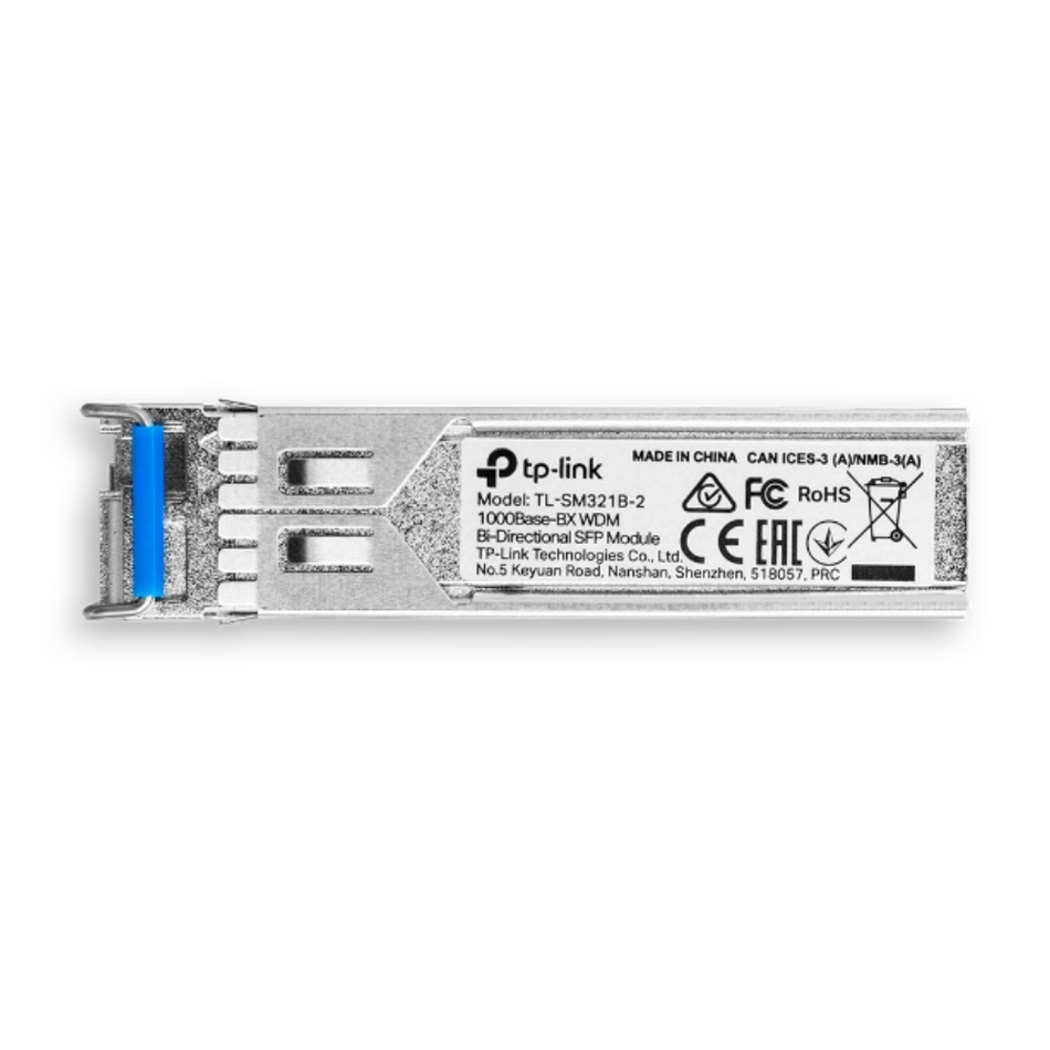 TP-LINK SM321B-2 TRANSCEIVER LC BIDIRECCIONAL WDM GIGABIT MONO 2KM