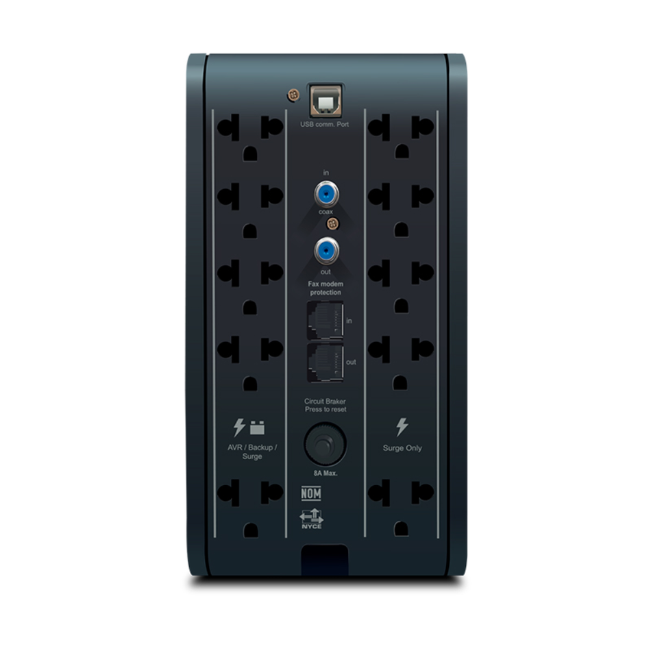 UPS CDP R-SMART 1010I 1000VA  500W AUTONOMÍA 30MIN (R-SMART1010I)