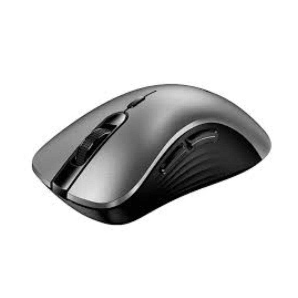 GENIUS ERGO 8100S MOUSE AI COPILOT INALÁMBRICO 6 BOTONES SILENCIOSO PLATA/GRIS 31030040404