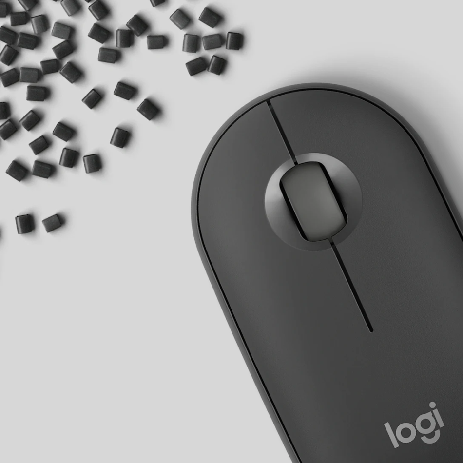 LOGITECH PEBBLE 2 M350S MOUSE  BLUETOOTH / INALÁMBRICO GRAFITO (910-007049)