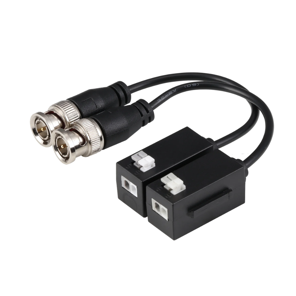 DAHUA PFM800-4K Balun Pasivo HDCVI/HDTVI/AHD/CVBS 1080P y 720P (Par de Transceptores)