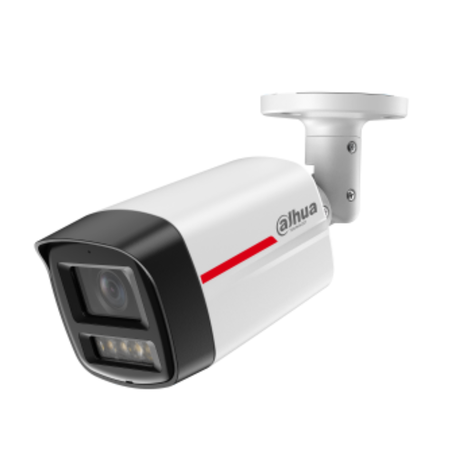 DAHUA DH-IPC-HFW2449TL-S-PRO CAMARA IP BULLET 4MP WIZCOLOR WIZSENSE LUZ CALIDA 50M MIC IP67 POE