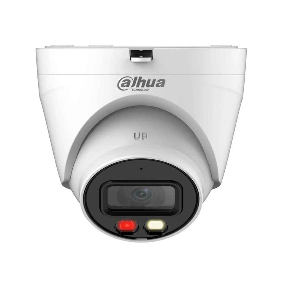 DAHUA DH-IPC-HDW1839T-A-IL CAMARA IP EYEBALL 8MP SMART DUAL LIGHT MIC IP67 POE