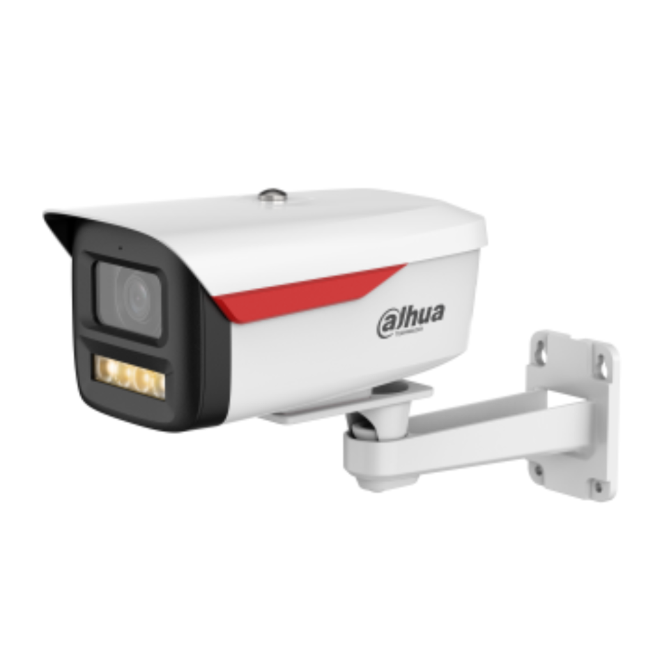 DAHUA DH-IPC-HFW2449M-S-B-PRO CAMARA IP BULLET 4MP WIZCOLOR WIZSENSE LUZ CALIDA 50M MIC IP67 POE