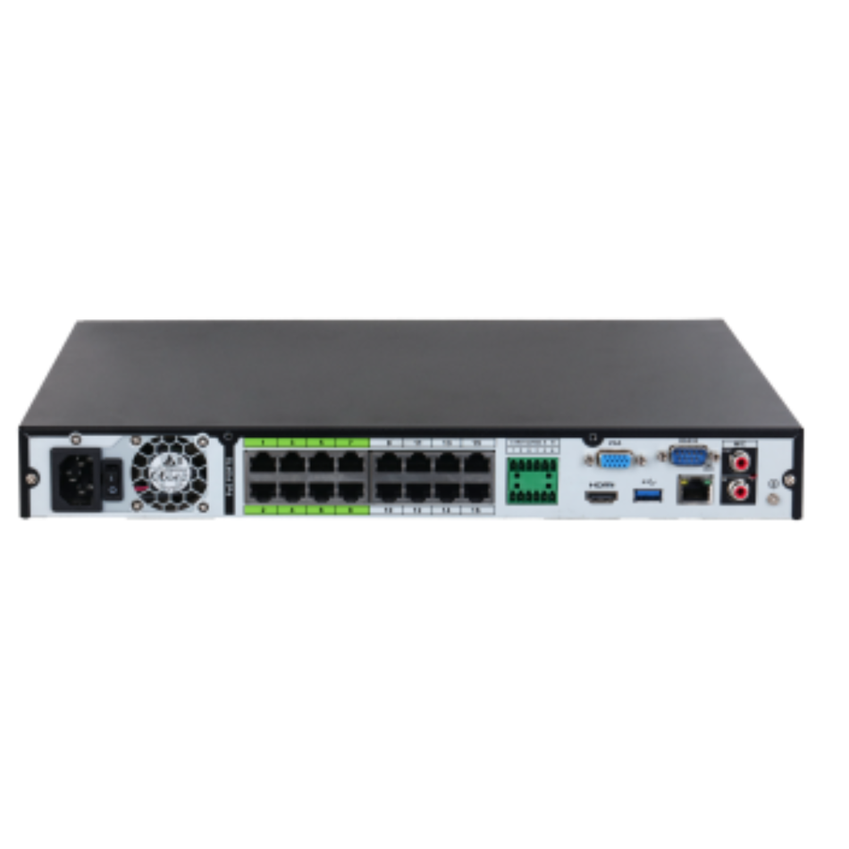 DAHUA DHI‑NVR5216‑16P‑EI NVR WIZSENSE 16CH 16POE 1U 2 HDD