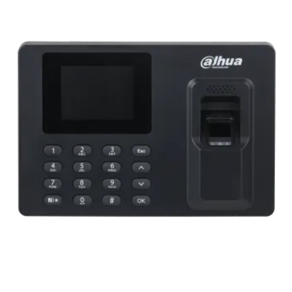 DAHUA ASA1222E Control Biométrico de Asistencia con Pantalla Color 2.4”, Alta Capacidad de Usuarios