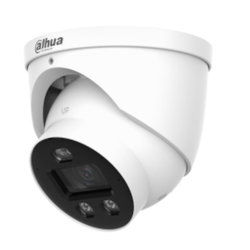 DAHUA DH-IPC-HDW3449H-AS-PV-PRO CAMARA IP EYEBALL 4MP TIOC PRO WIZCOLOR, IR 30M + LUZ CALIDA 30M