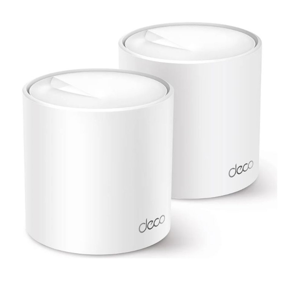 TP-LINK DECO X60 2-PACK ROUTER MESH KIT-2 AX3000 WIFI6 AX5400 DOBLE BANDA