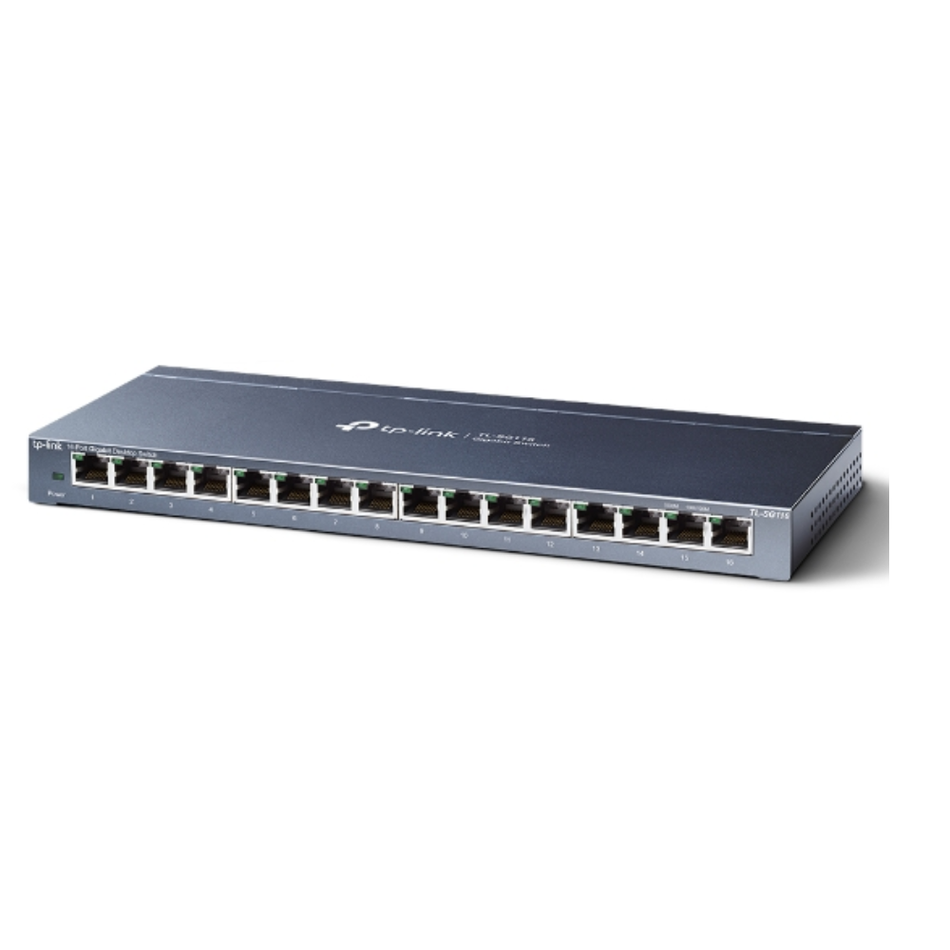 TP-LINK TL-SG116 SWITCH MESA 16 PUERTOS RJ45 GB METAL