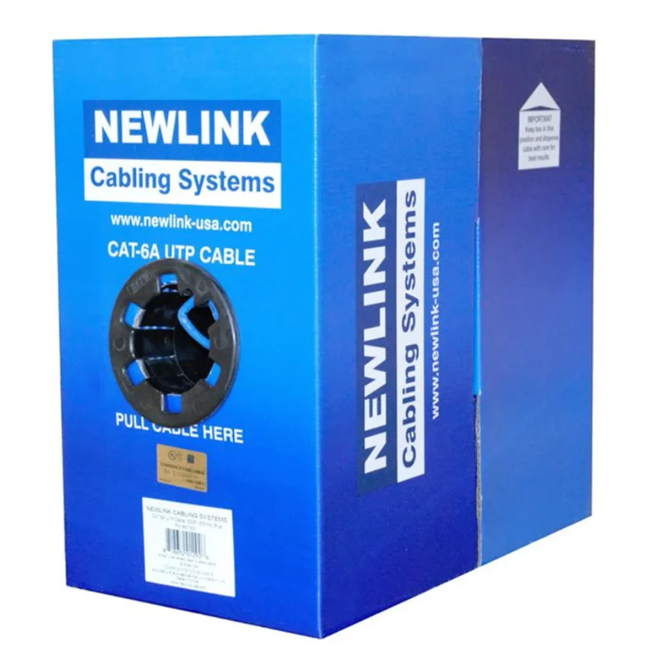 NEWLINK NEW-9805741 CABLE UTP CAT5E INTERIOR CM 4 PARES 24AWG GRIS 305M UL