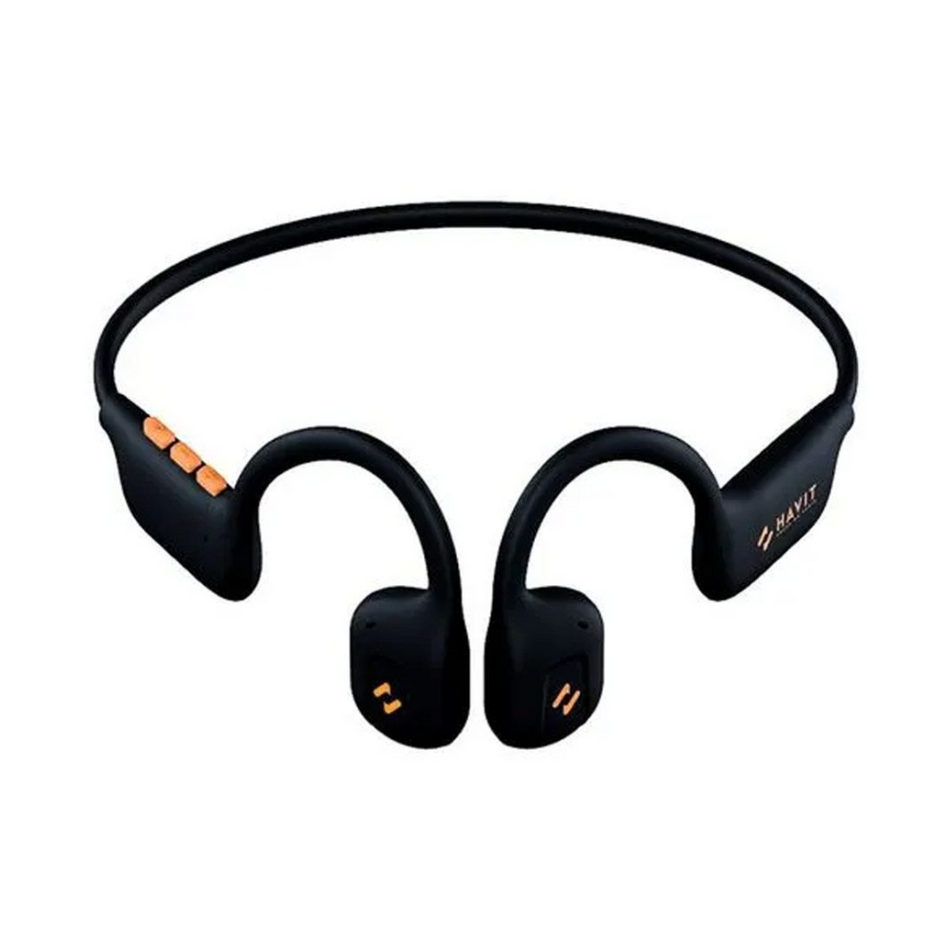 HAVIT E510BT - AUDIFONOS DEPORTIVOS FREEGO1 AIR - BT V5.3 - DURACION BATERIA 7 HORAS - NEGRO