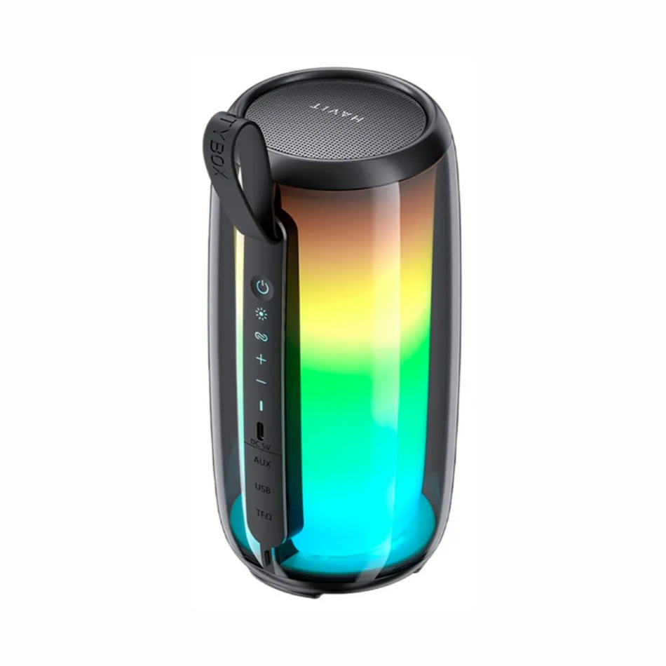 HAVIT SK879BT - PARLANTE RGB NEGRO - BLUETOOTH V5.3