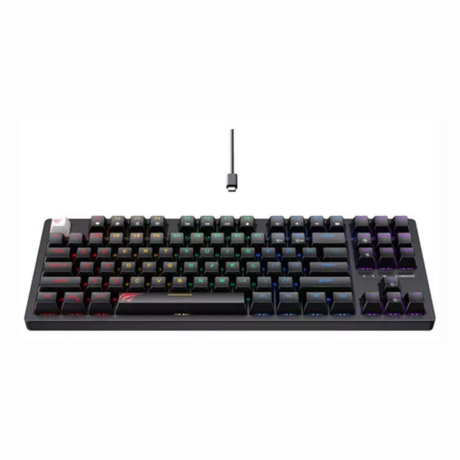 Teclado Gamer Mecánico Luces Rgb Kb892l Havit