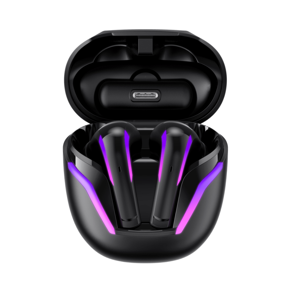 HAVIT TW970 - AUDIFONOS TWS EARBUDS RGB NEGROS - BT V5.3