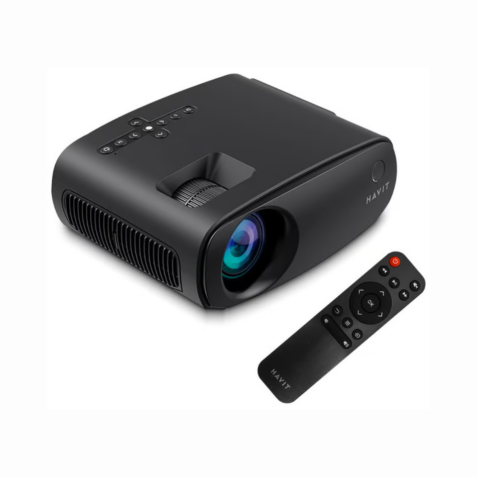 HAVIT PJ207-US - PROYECTOR NEGRO - AV - USB - HDMI - JACK 3.5MM