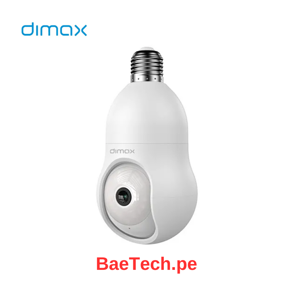 DIMAX G105 - CAMARA INTERIOR TIPO FOCO 4MP - 4MM - WIFI 2.4 GHZ.