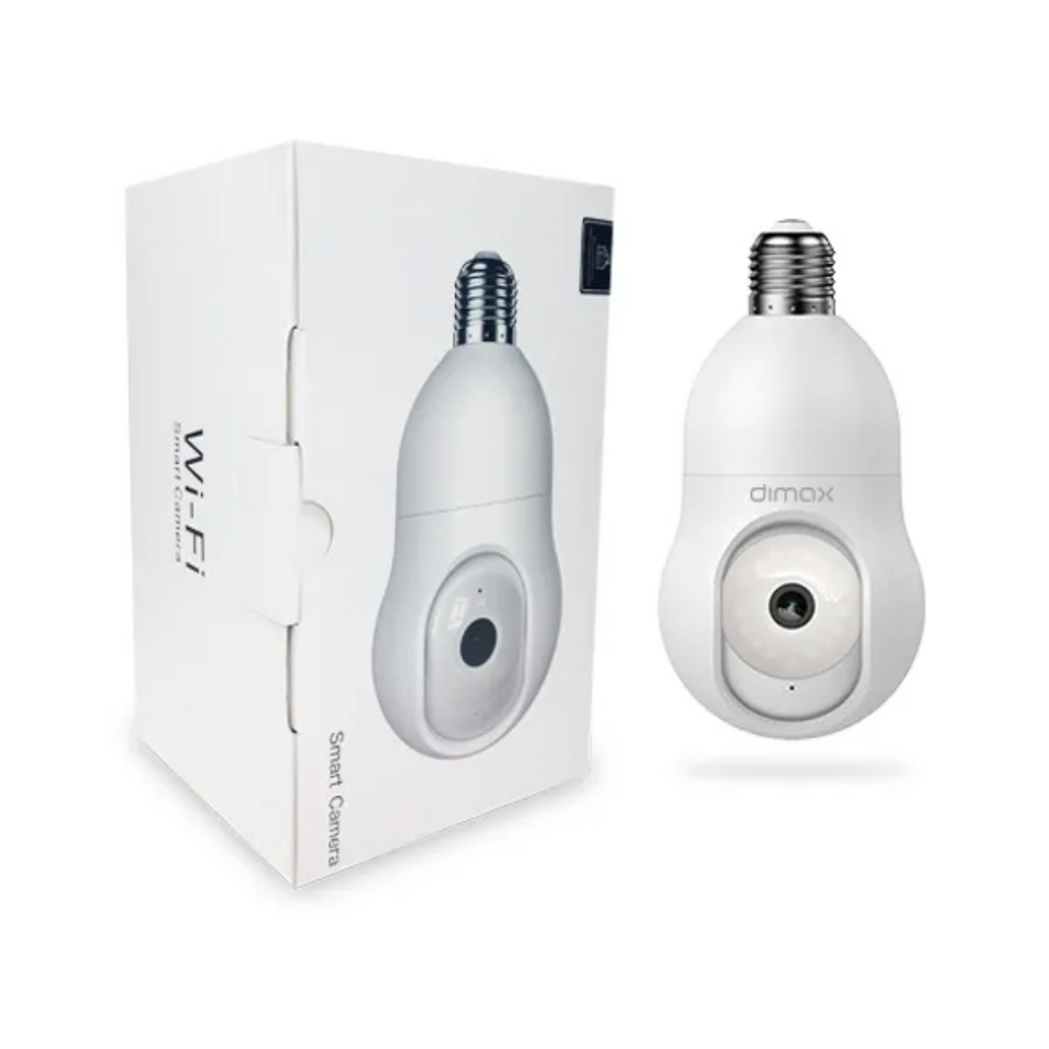 DIMAX G105 - CAMARA INTERIOR TIPO FOCO 4MP - 4MM - WIFI 2.4 GHZ.