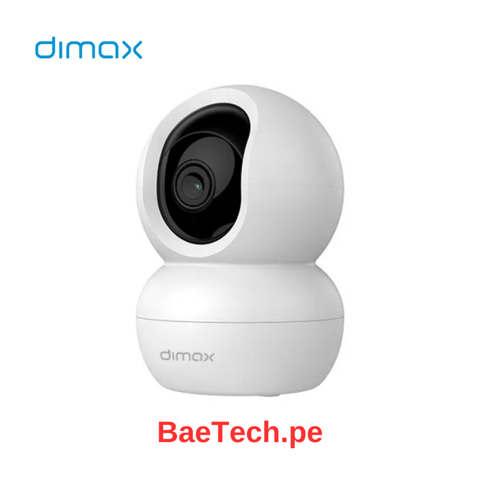 DIMAX G104 - CAMARA INTERIOR - 3MP - WIFI 2.4 GHZ.- VISION NOCTURNA 8-10m
