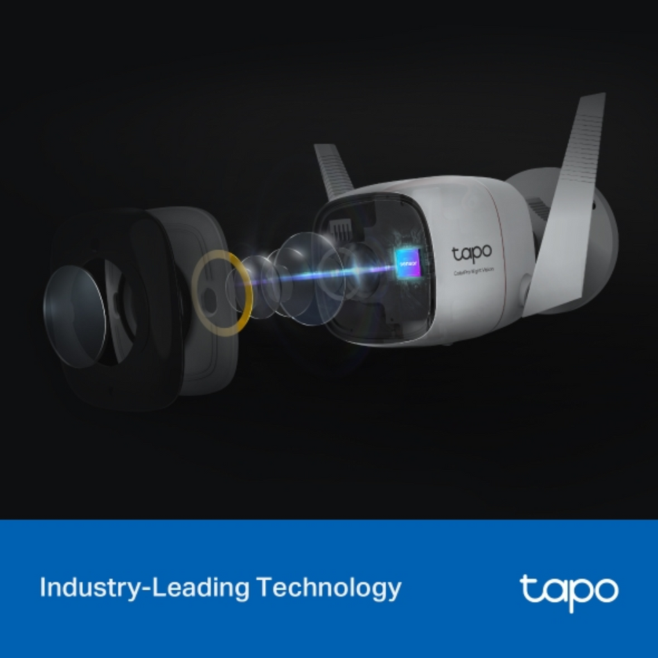 TP-LINK TAPO C325WB CÁMARA WIFI 2K PARA EXTERIORES, QHD 4MP, IP66