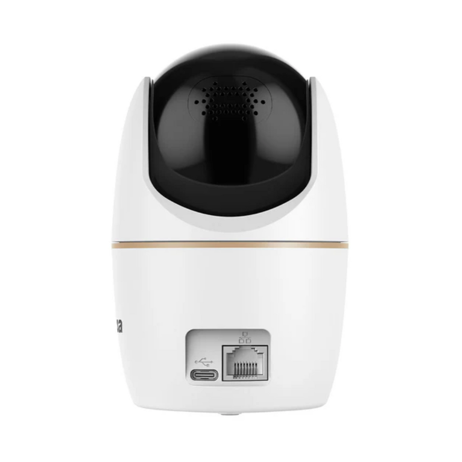 DAHUA DH-H3D-3F CÁMARA DE SEGURIDAD DE DOBLE LENTE CON WI-FI PARA INTERIORES, 3+3 MP, PANORÁMICA E INCLINACIÓN