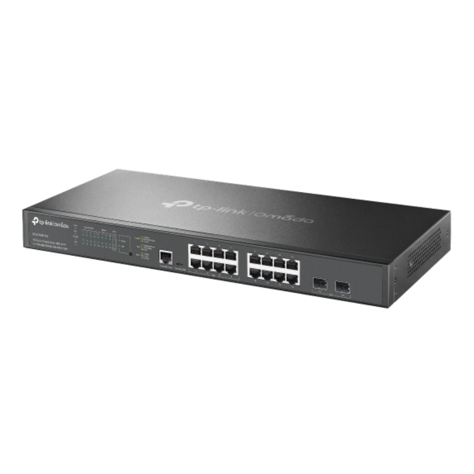 TP-LINK SG3218XP-M2 SWITCH OMADA L2+ DE 16 PUERTOS A 2.5G Y 2 SFP+ A 10G, CON 8 POE+
