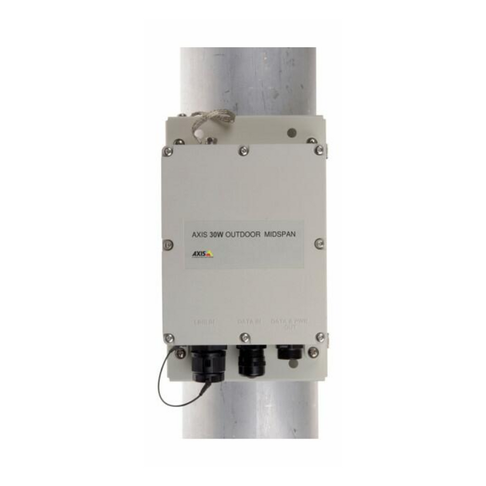 AXIS Inyector PoE - 120 V AC, 230 V AC Entrada - 1 x 10/100/1000Base-T | 01944-001