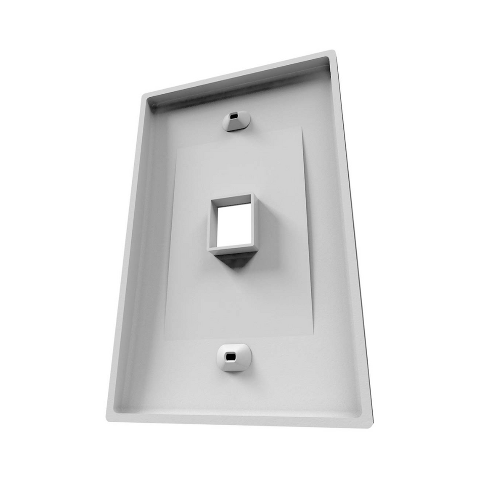 NEXXT SOLUTIONS AW160NXT01 PLACA DE PARED FACEPLATE 1 PUERTOS