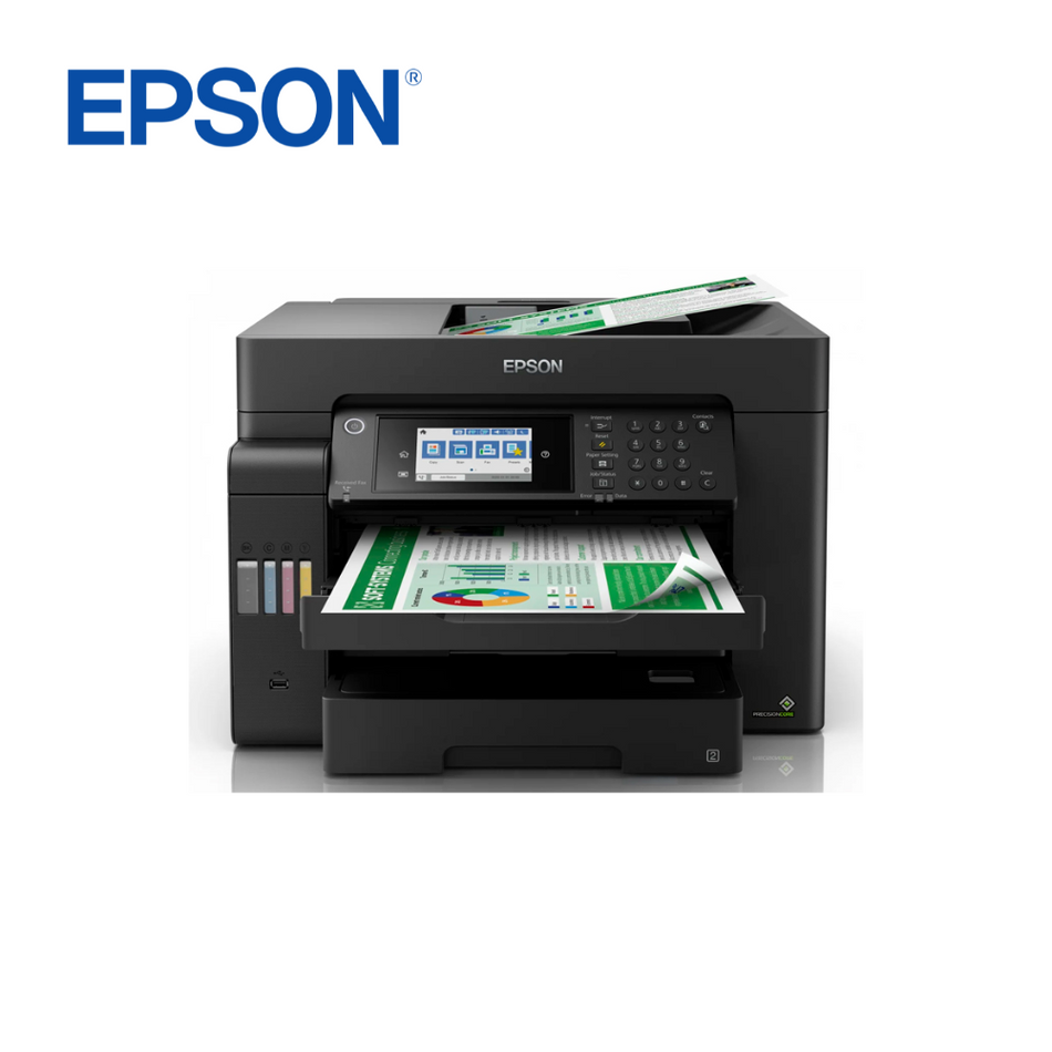 IMPRESORA MULTIFUNCIONAL DE TINTA EPSON ECOTANK L15150, IMPRIME/ESCANEA/COPIA/FAX/WI-FI/USB/ETHERNET