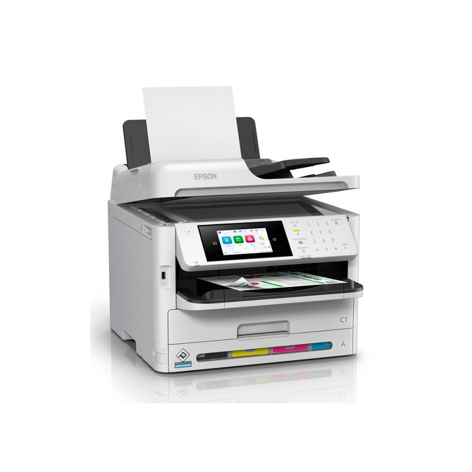 IMPRESORA MULTIFUNCIONAL A COLOR EPSON WORKFORCE PRO WF-C5891, IMPRIME/ESCANEA/COPIA/FAX/LAN/WIFI.