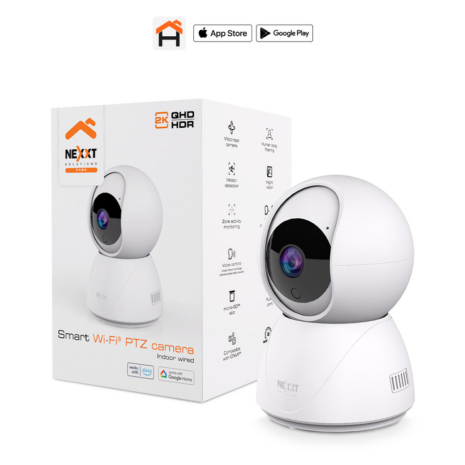 NEXXT SOLUTIONS NHC-IP10 CAMARA INTELIGENTE WIFI MOTORIZADA PARA INTERIOR