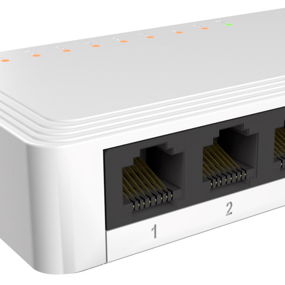 SWITCH NEXXT NSW-V900P 8 PUERTOS  GIGABIT - 10/ 100 /1000Mbps