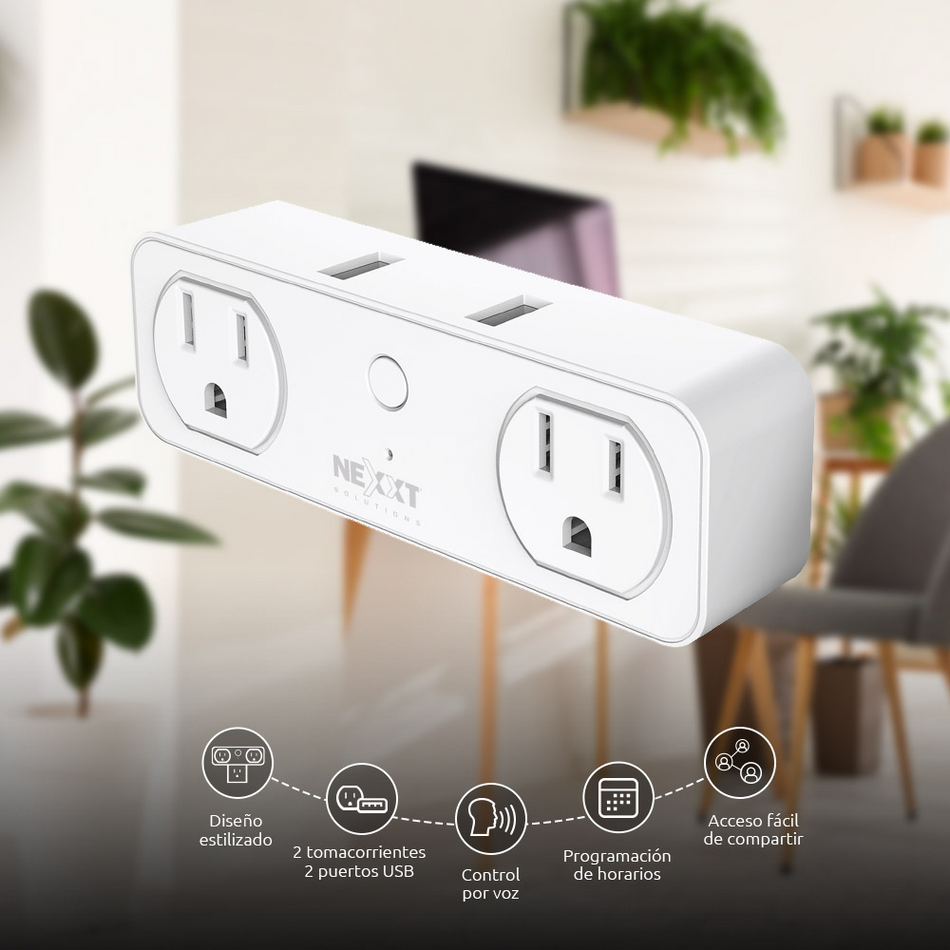NEXXT SOLUTIONS NHP-D610 ENCHUFE INTELIGENTE WIFI