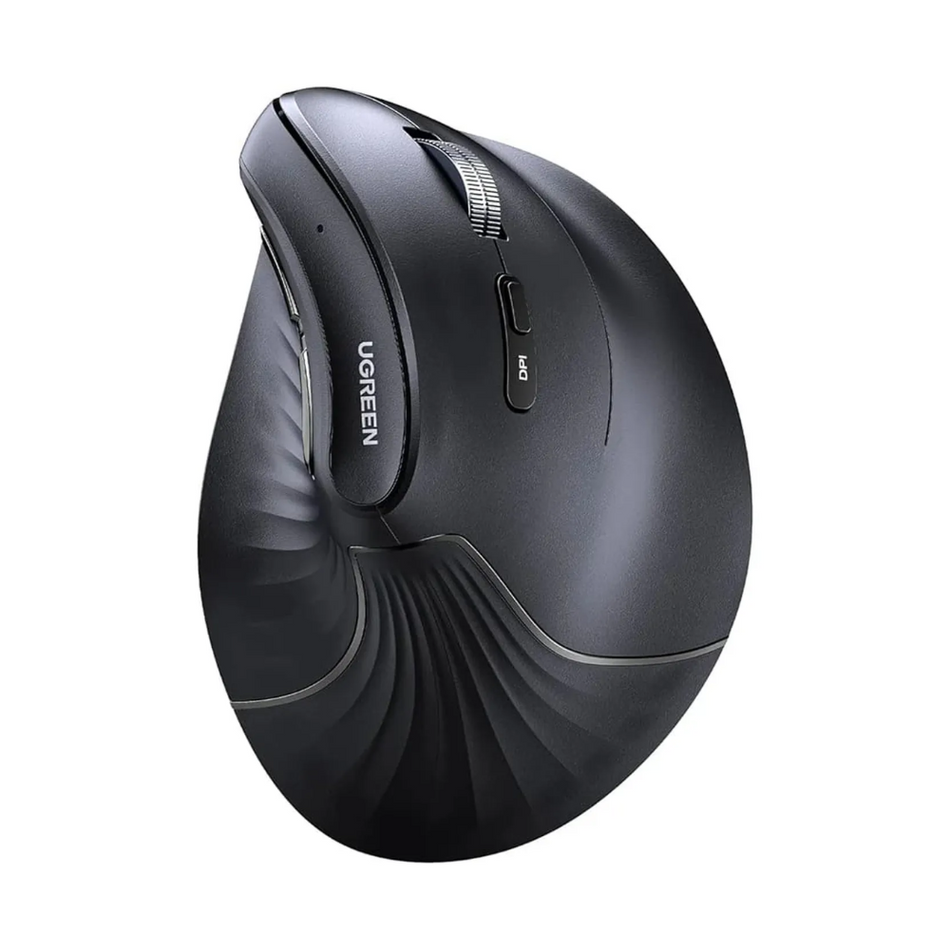 UGREEN 25444 - MU008 MOUSE ERGONÓMICO VERTICAL INALÁMBRICO 4000DPI 5 BOTONES