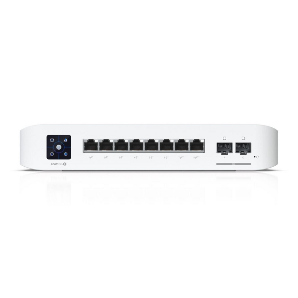 UBIQUITI USW-PRO-8-POE - SWITCH ADMINISTRABLE, 8 PUERTOS, ETHERNET GIGABIT, POE, 56GBPS
