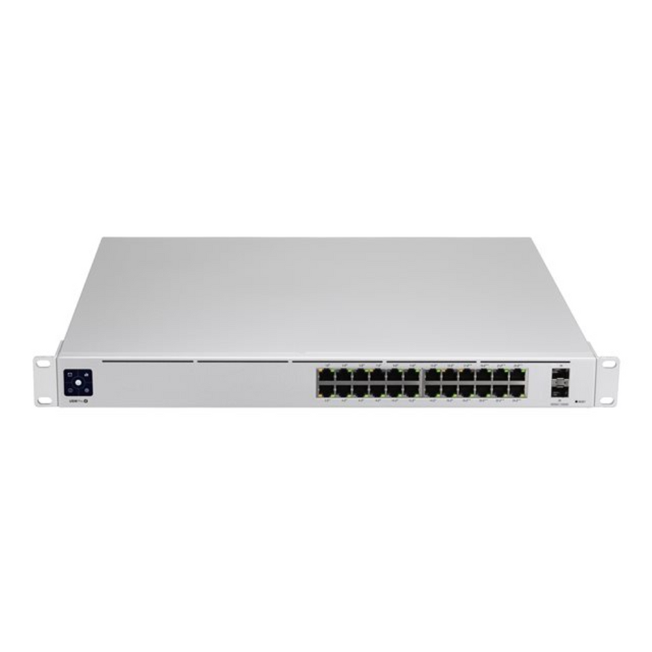UBIQUITI USW-PRO-24-POE (400W) SWITCH UNIFI CAPA 3 DE 24 PUERTOS POE 802.3AT/BT + 2 PUERTOS 1/10G SFP+, 400W