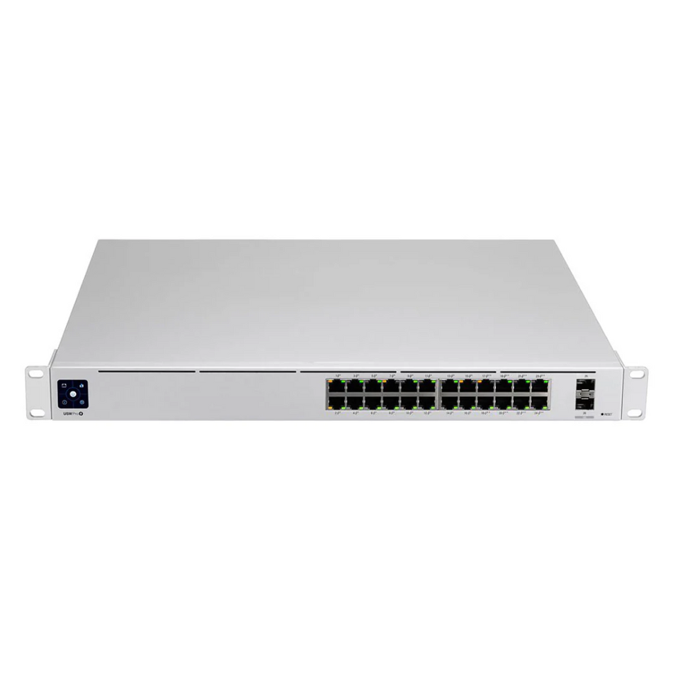 UBIQUITI USW-24-POE (95W) SWITCH UNIFI POE 24 PUERTOS CON UN SISTEMA DE REFRIGERACIÓN SIN VENTILADOR