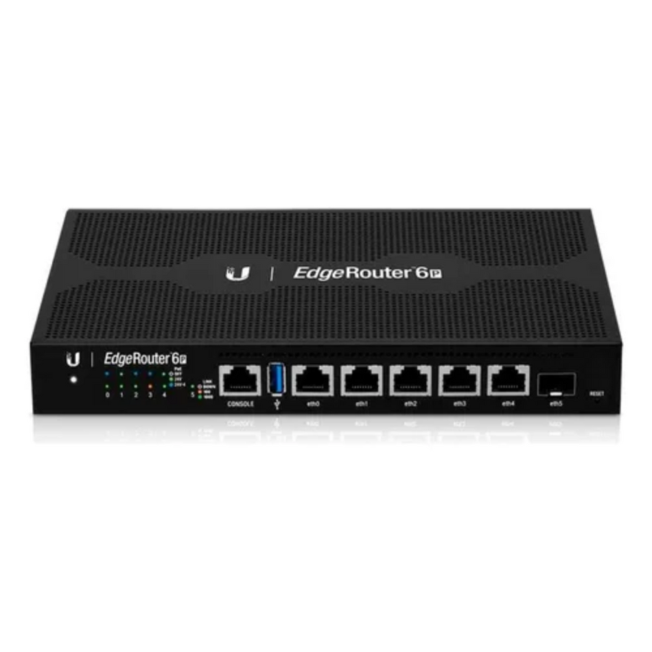 ROUTER UBIQUITI ER-6P EDGEROUTER 6 5 PUERTOS + 1 PUERTO SFP