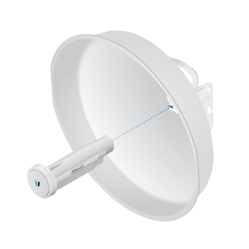 UBIQUITI PBE-5AC-ISO-GEN2 POWERBEAM AIRMAX AC ISO GEN2 HASTA 450 MBPS, 5 GHZ (5150 - 5875 MHZ) CON ANTENA INTEGRADA DE 25 DBI CON AISLAMIENTO RF Y RADOMO INCLUIDO