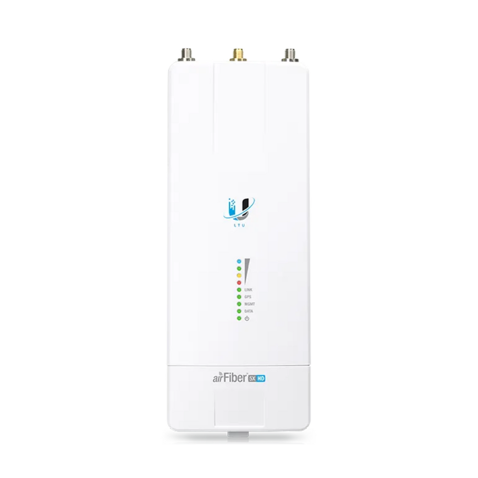 UBIQUITI AF-5XHD AIRFIBER RADIOENLACE DE BACKHAUL CONECTORIZADO DE ALTA CAPACIDAD, CON TECNOLOGÍA LTU AIRFIBER HASTA 1 GBPS, 5 GHZ
