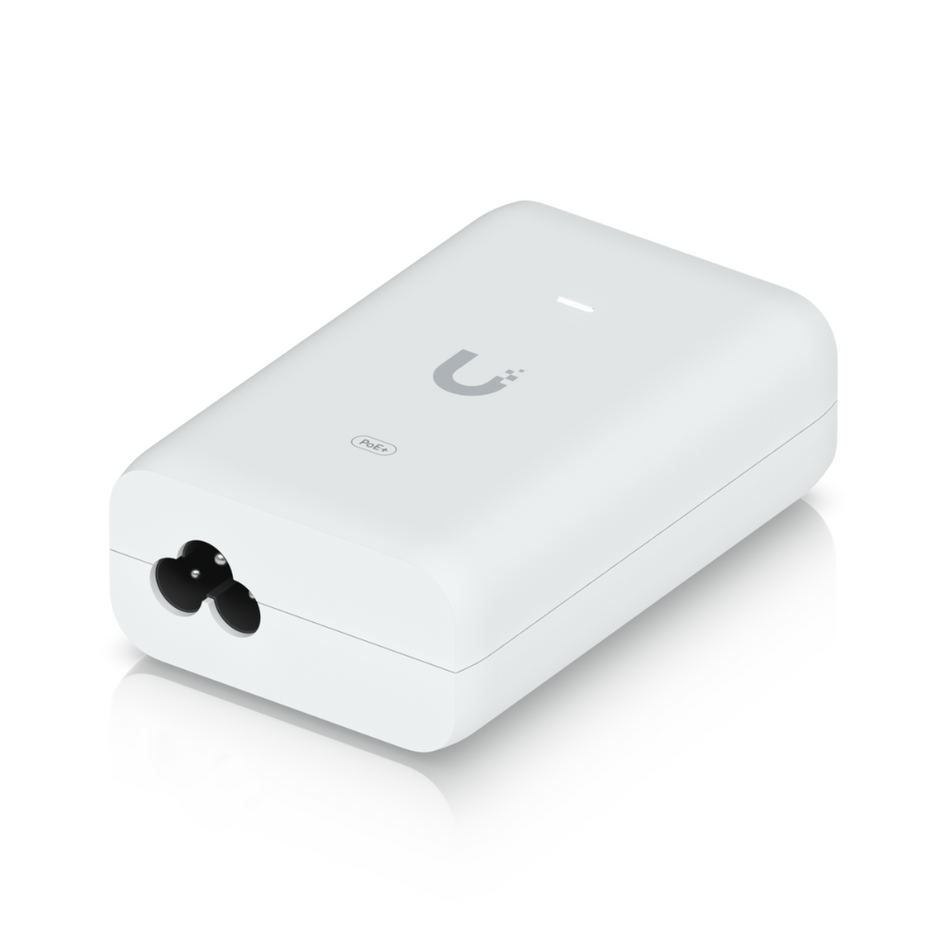 INYECTOR POE UBIQUITI U-POE++, 802.3BT, 48V, PUERTO GIGABIT