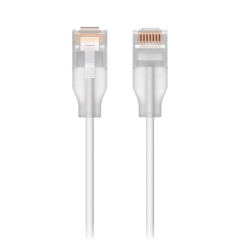 UBIQUITI UACC-CABLE-PATCH-EL-0.15M-W - CABLE DE CONEXIÓN UNIFI ETHERLIGHTING, RJ45 CON FUNDA TRANSLÚCIDA PARA UN BRILLO ETHERLIGHTING ÓPTIMO