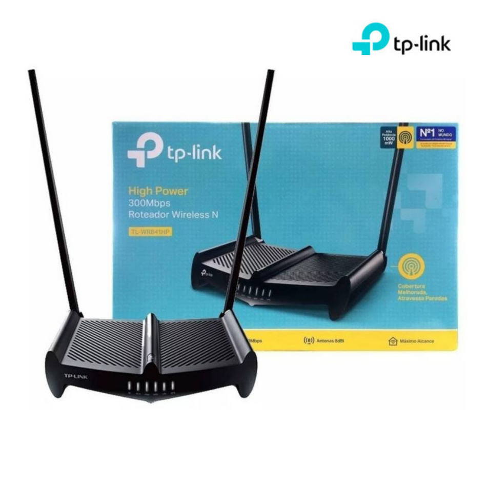 TP-LINK WR841HP ROUTER INALÁMBRICO WIFI N300MBPS 2.4GHZ